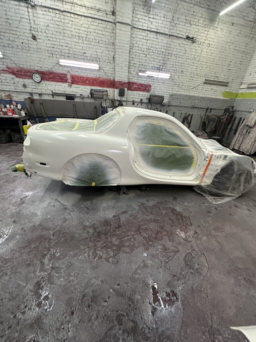 1993 Mazda RX-7 before repair