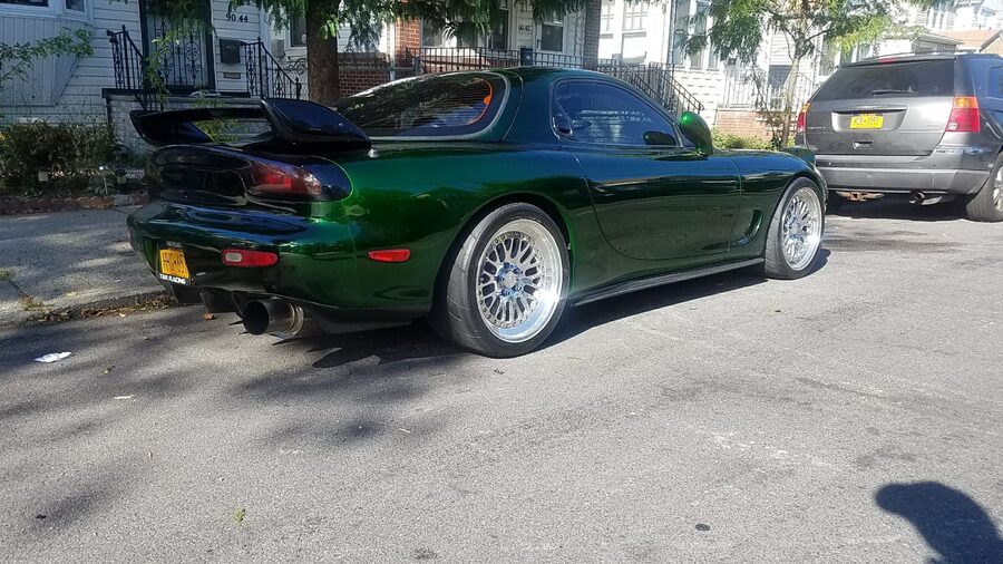 1993 Mazda RX-7 after repair