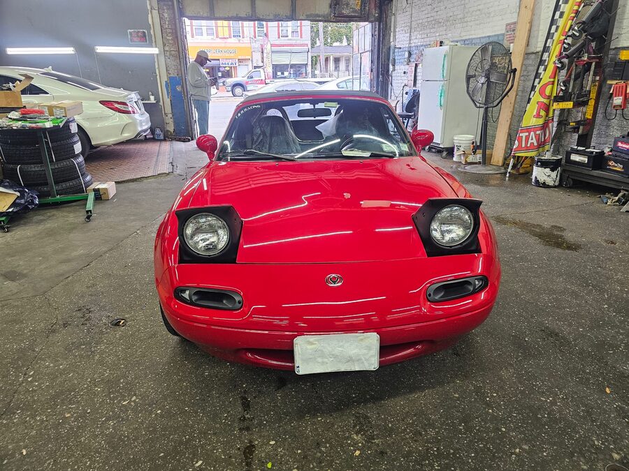 Mazda MX-5 Miata after repair